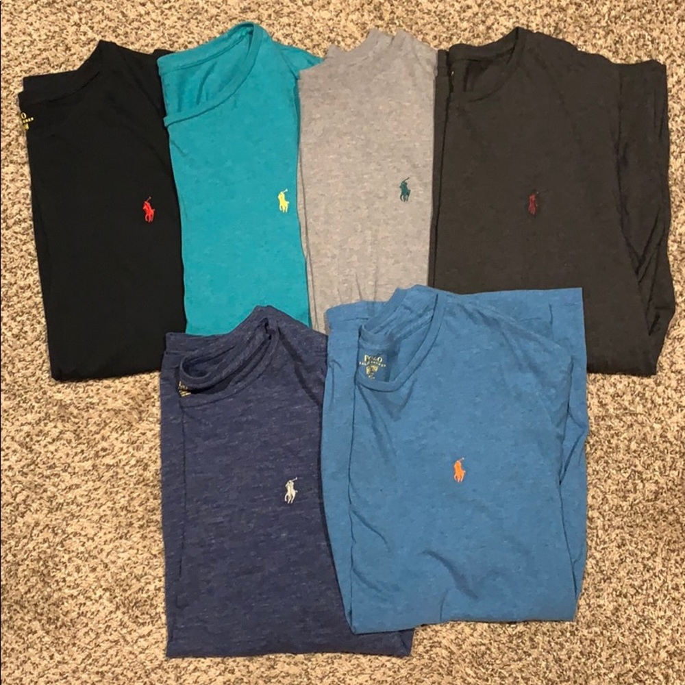 Ralph Lauren Polo Short Sleeve Shirts - Bundle 6